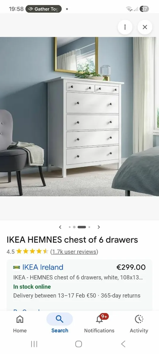 Ikea Hemnes Chest of drawers - Image 4