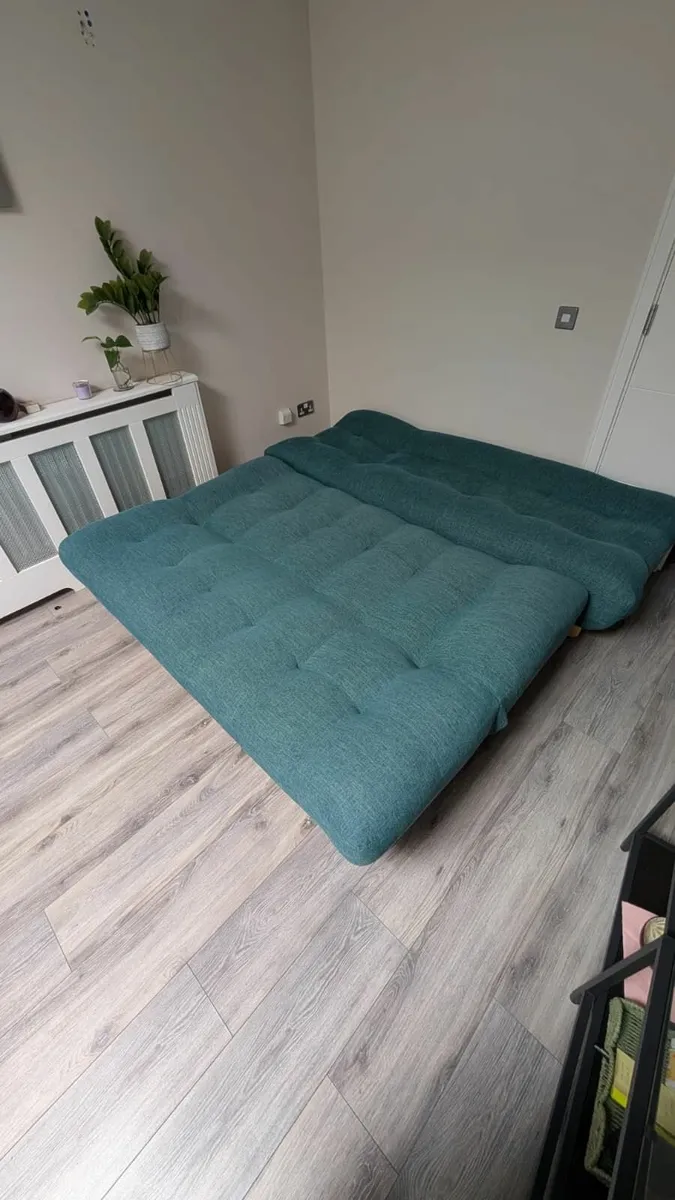 Modern EZ Living Sofa Bed with wooden legs - Image 2