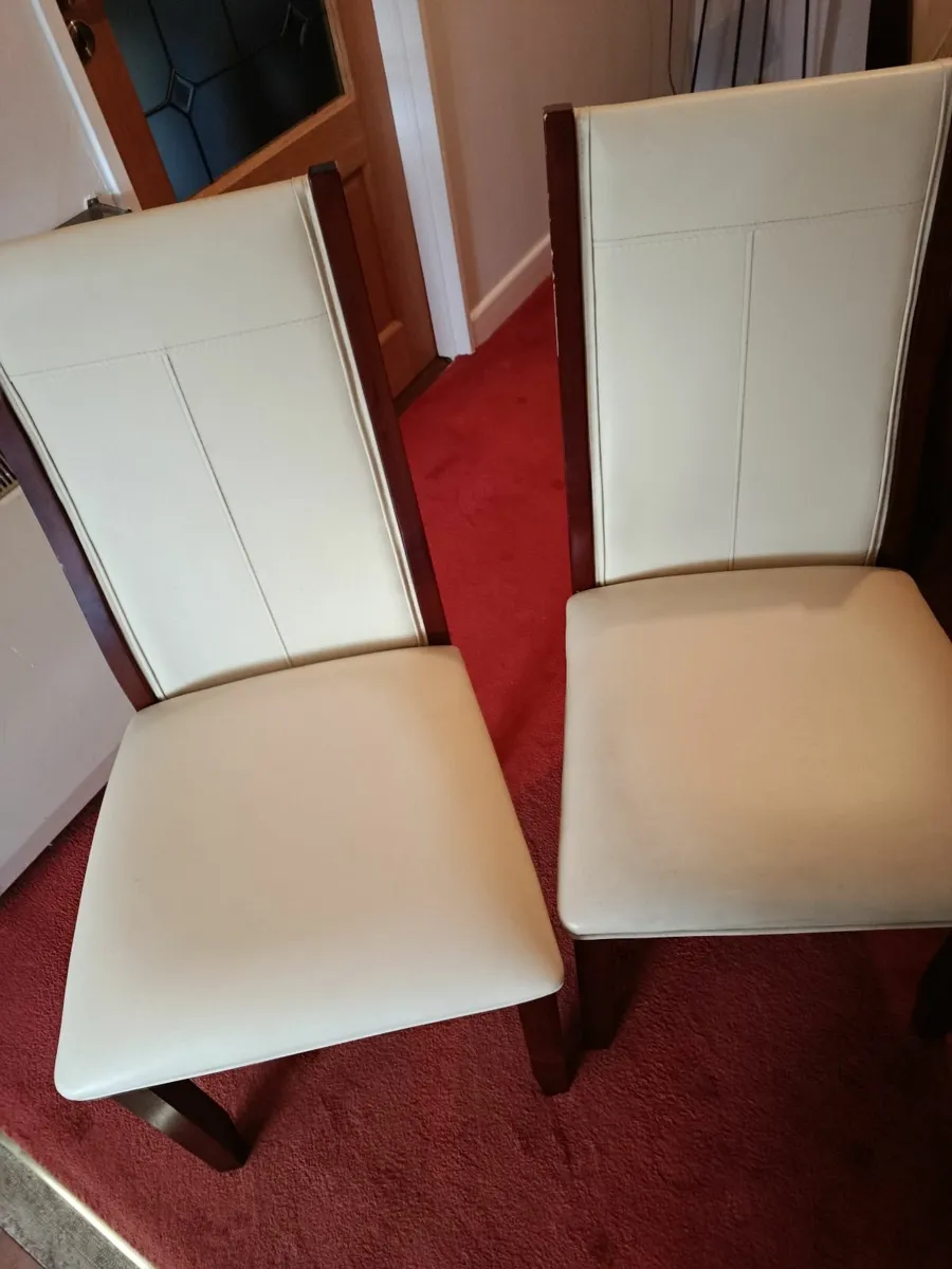 6 x Dining chairs - Image 1