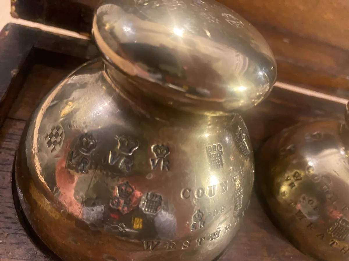 Bates brass weights - Image 3