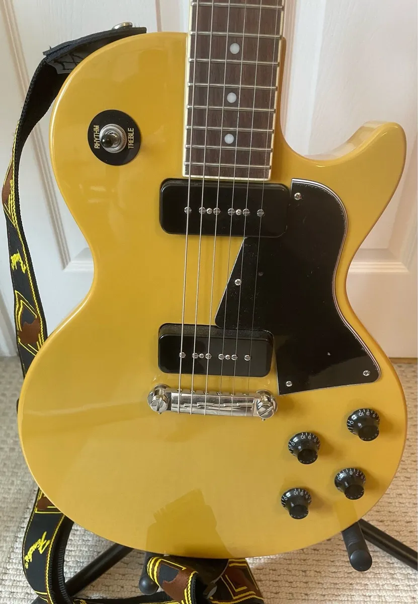 Epiphone Les Paul Special TV Yellow - original box - Image 3
