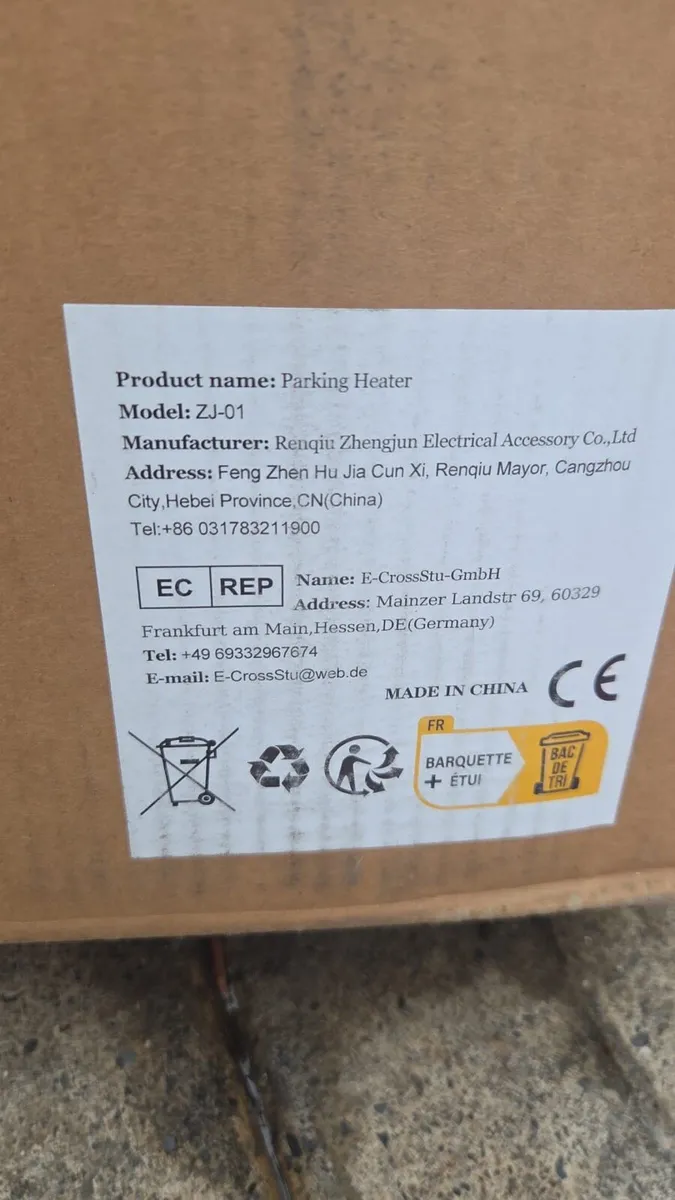 5kw Diesel Air Heater 12V Car Heater Diesel NEW - Image 4