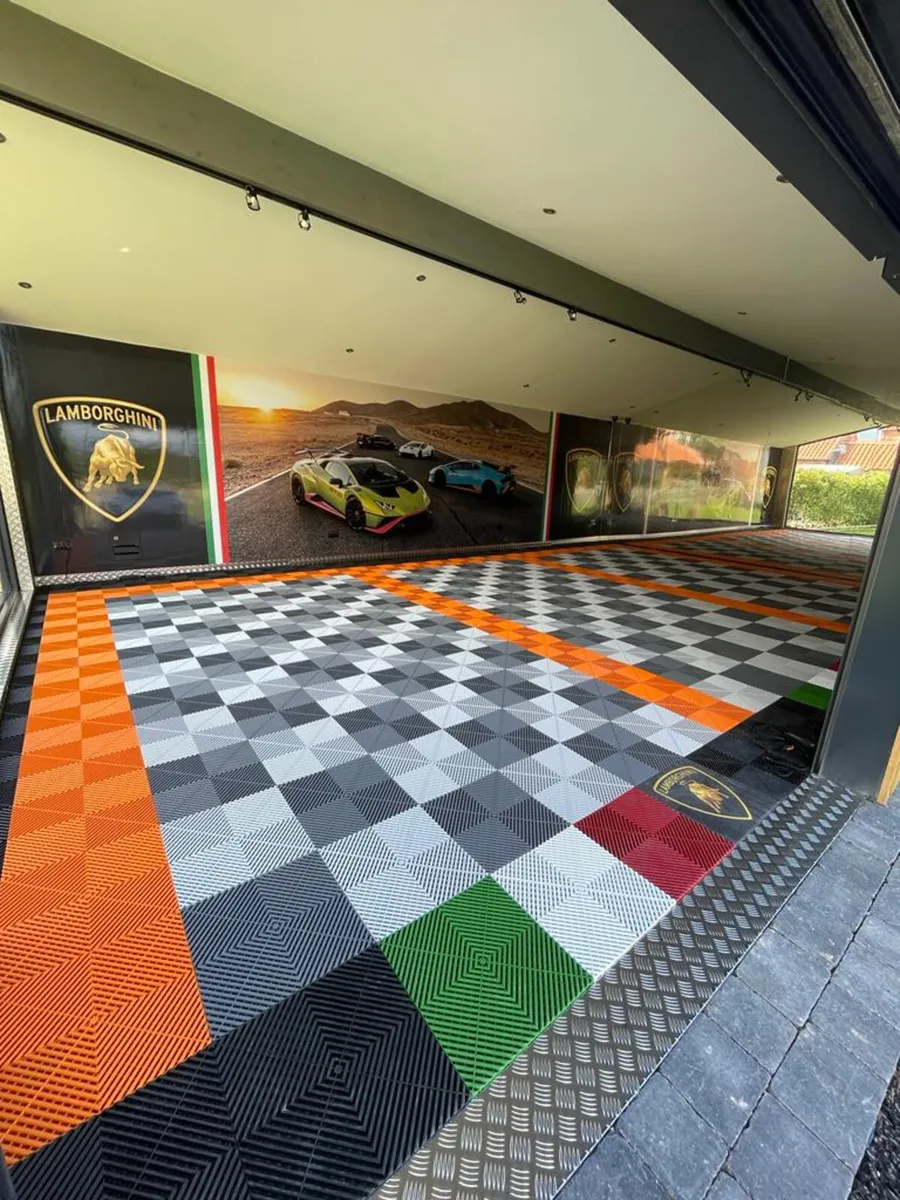 Tuff Tile Floor Tiles Garage Mancave Shed Showroom - Image 4