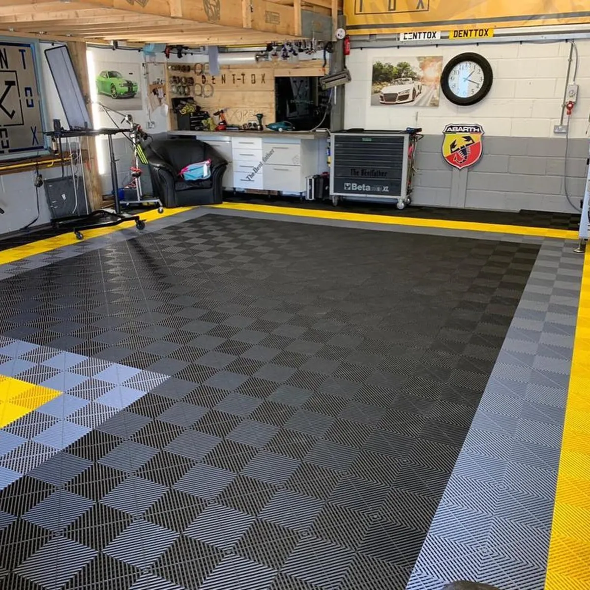 Tuff Tile Floor Tiles Garage Shop Shed Showroom - Image 2