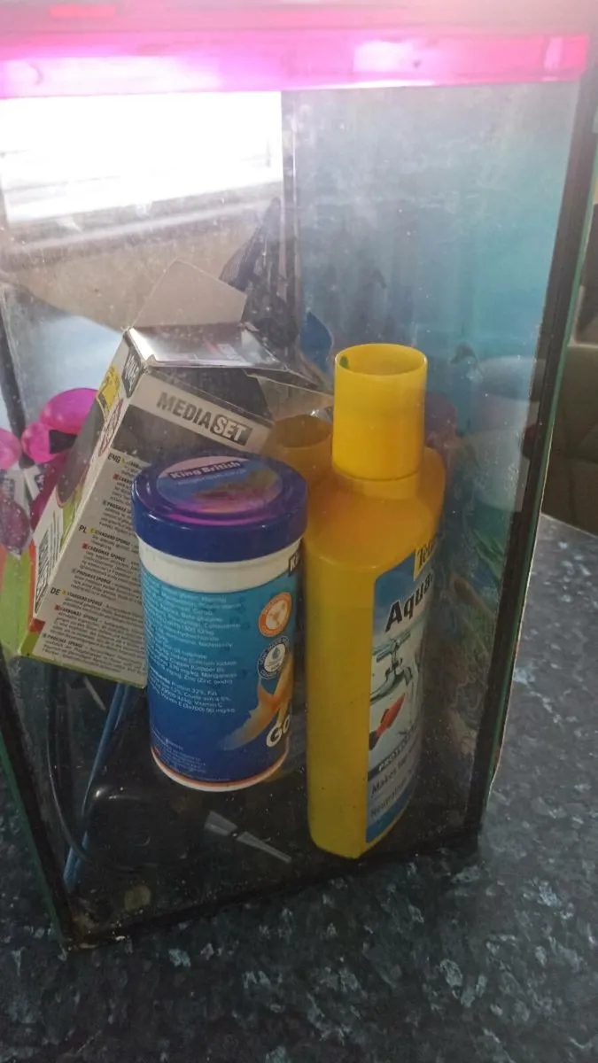 Fish tank with accessories - Image 2