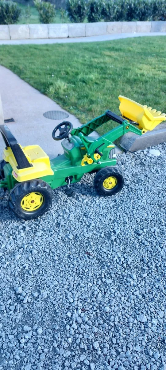 John Deere Tractor and trailer children - Image 2