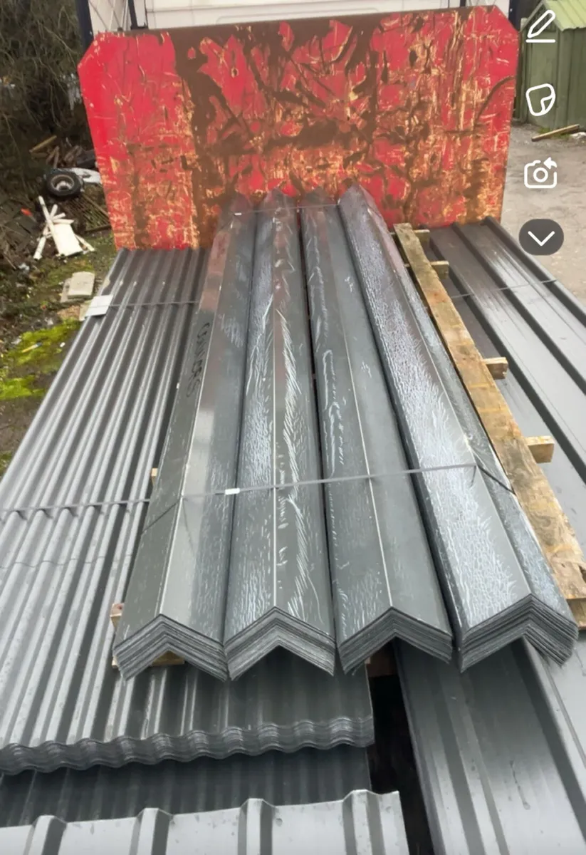 Galvanise roof sheating and polycarbonate clear - Image 2