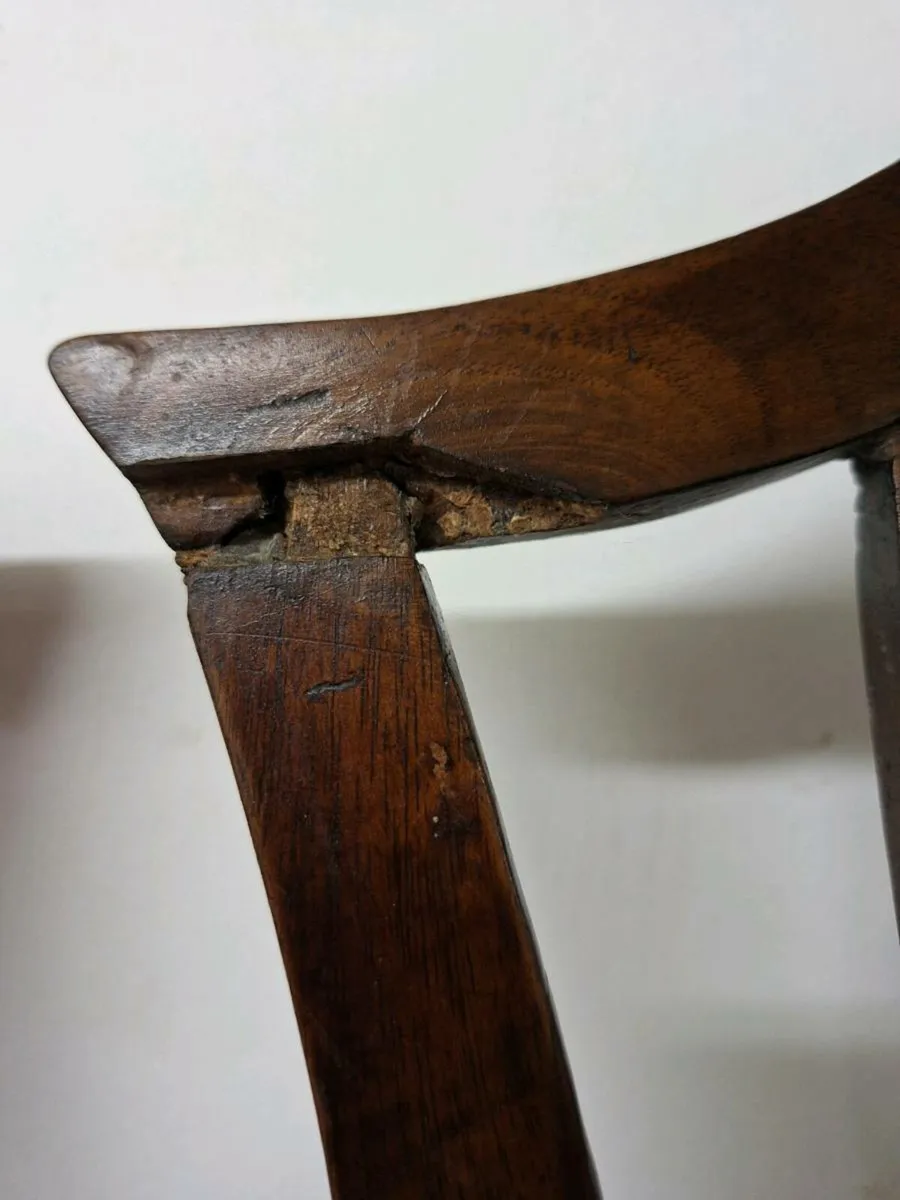 Pair of 19th century dining chairs - Image 4