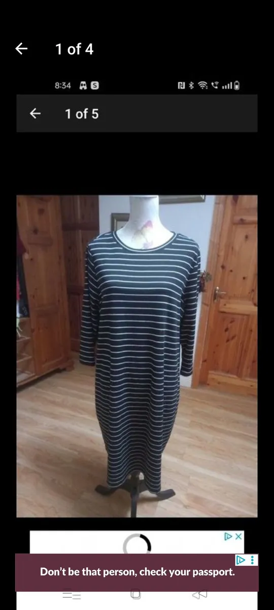 New look CURVES dress, good quality material, plus - Image 1