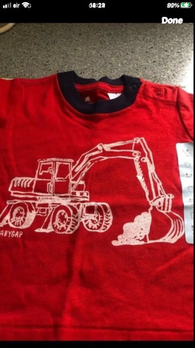 Boys BNWT teeshirt 3/6 mths €4 - Image 2