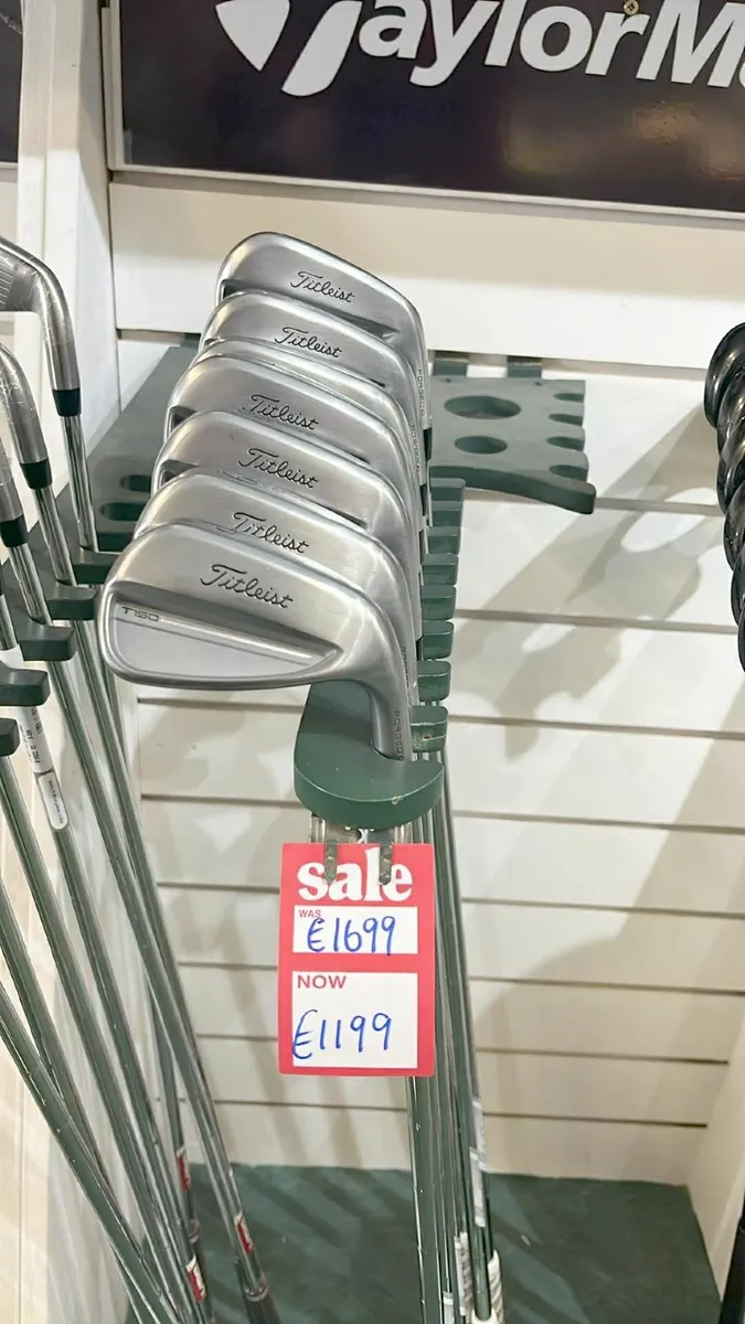 Titleist 150 4G 4-PW AMT Stiff €1699 Now €1199 - Image 3