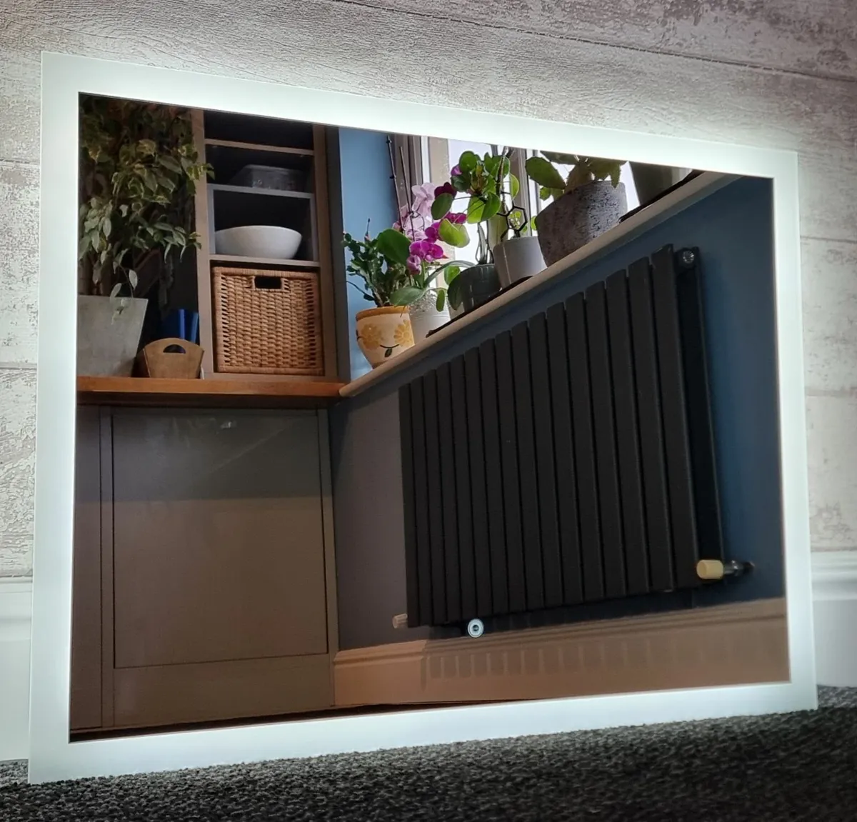 LED Bathroom Mirror 60x80 or 80x60cm Touch Switch - Image 2