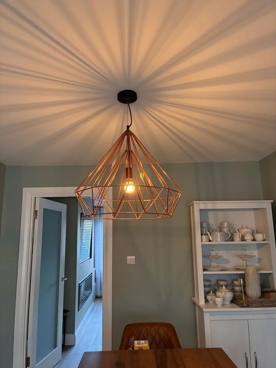 Copper Pendant Light - Image 1