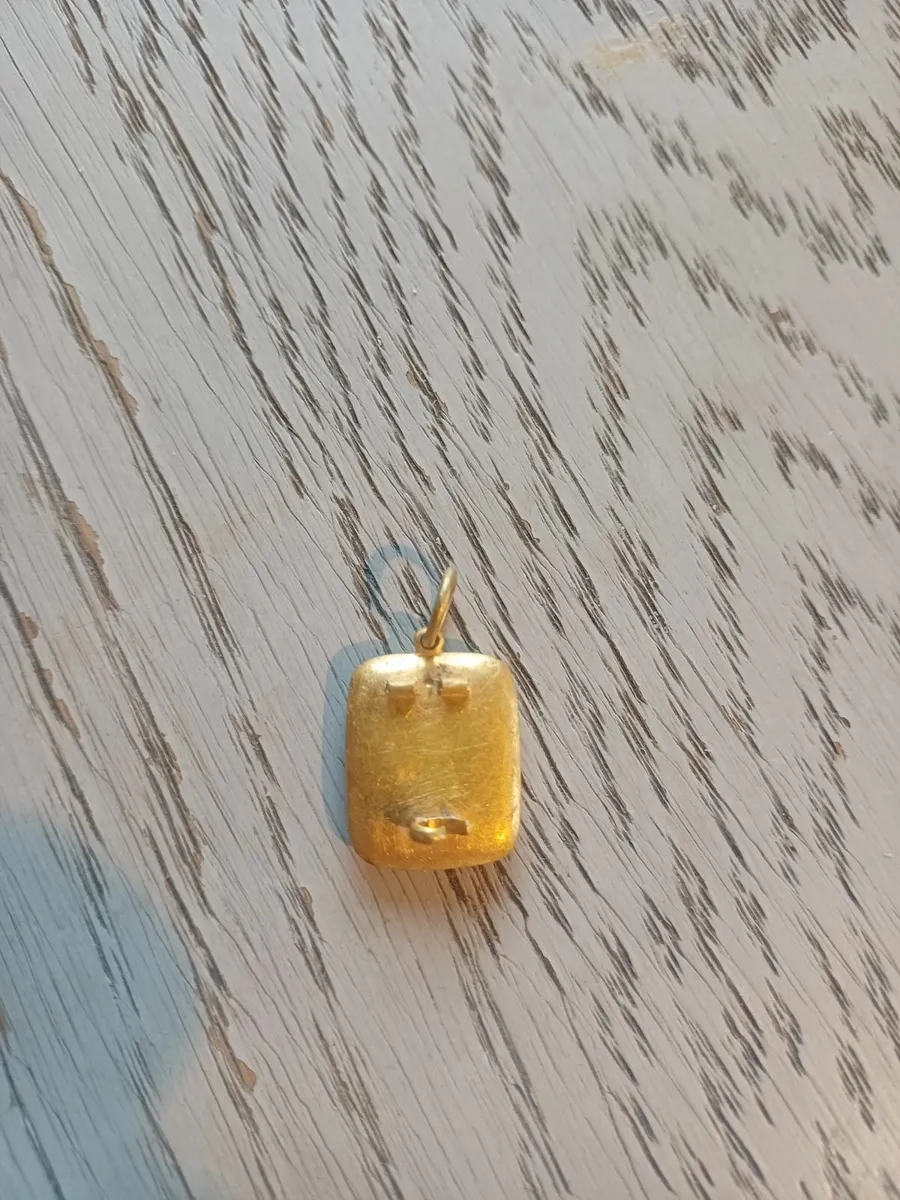 Gold 22ct Early Victorian Mourning brooch - Image 4