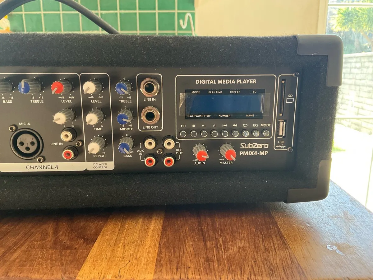 Subzero PMIX4 audio mixer - Image 3