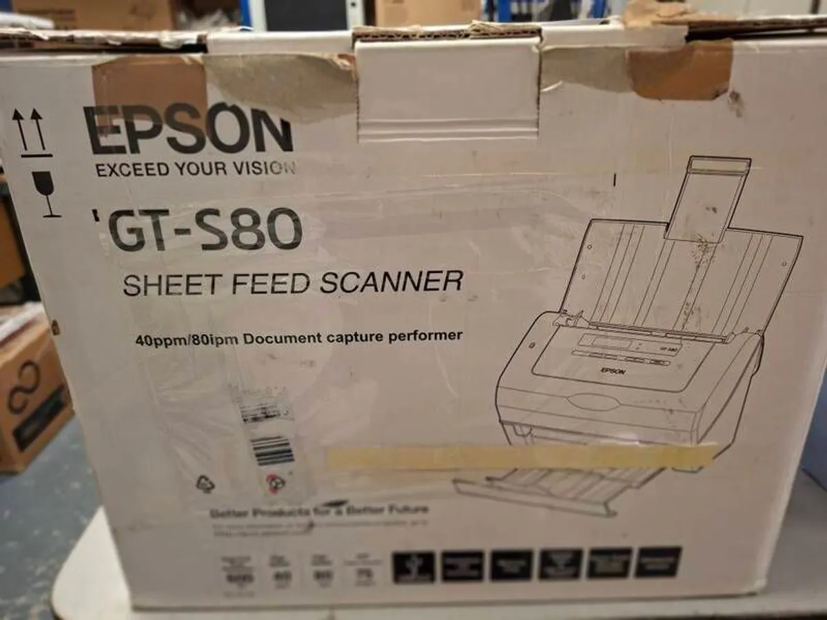 Epson GT S80 Document Scanner - Image 1