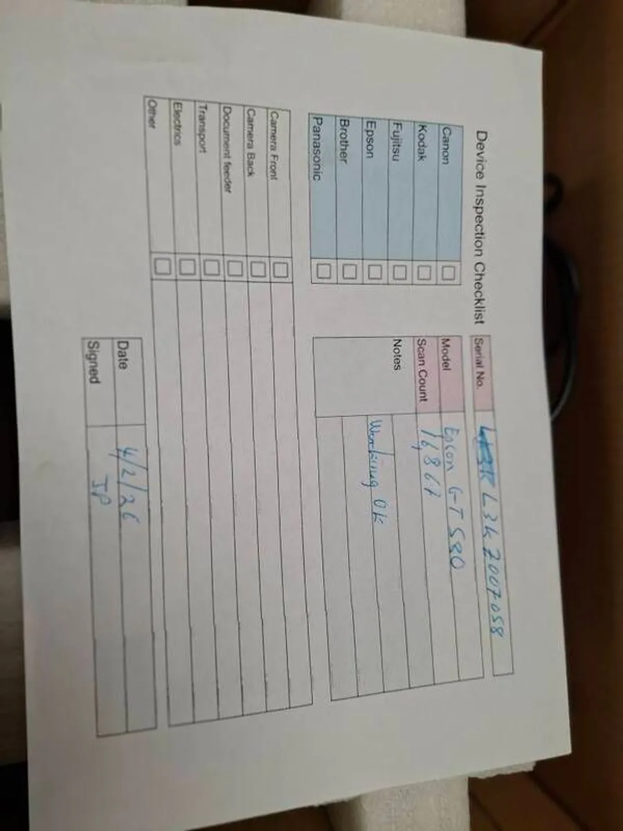 Epson GT S80 Document Scanner - Image 3