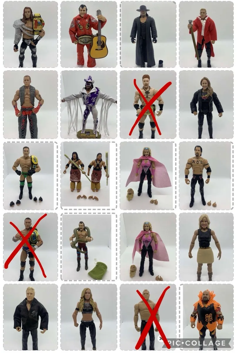 Wwe wrestling wrestlers action figures sale !!! - Image 2