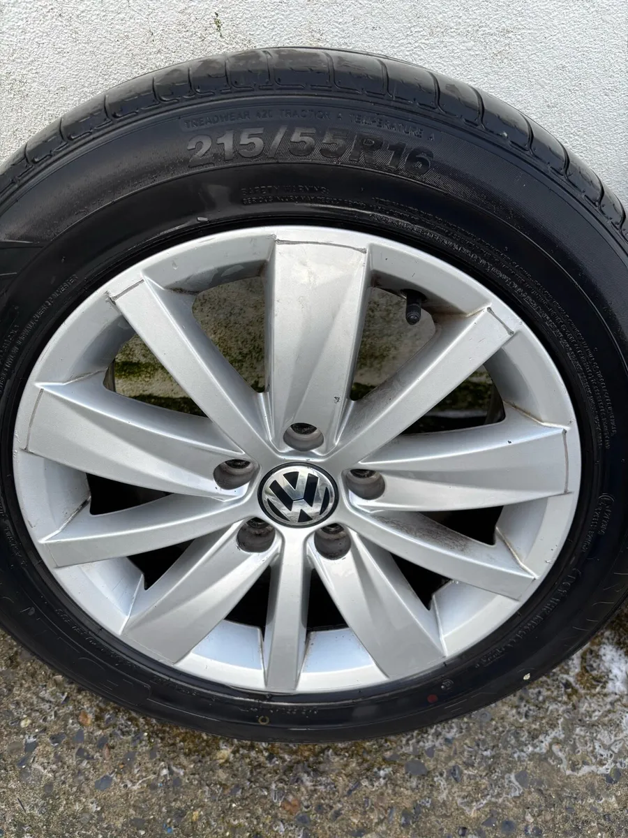 Volkswagen alloys and tyres - Image 2