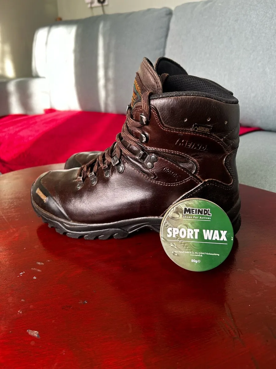 Hiking boots, Meindl Kansas size 7, 1/2 - Image 1