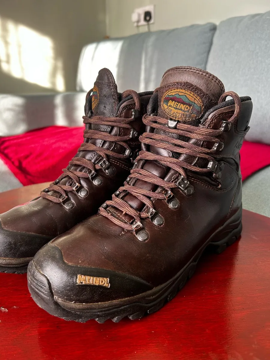 Hiking boots, Meindl Kansas size 7, 1/2 - Image 2