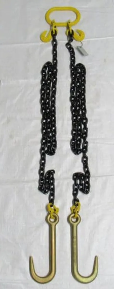 J Hook Recovery Winch Brothers Towing Chain - Image 4