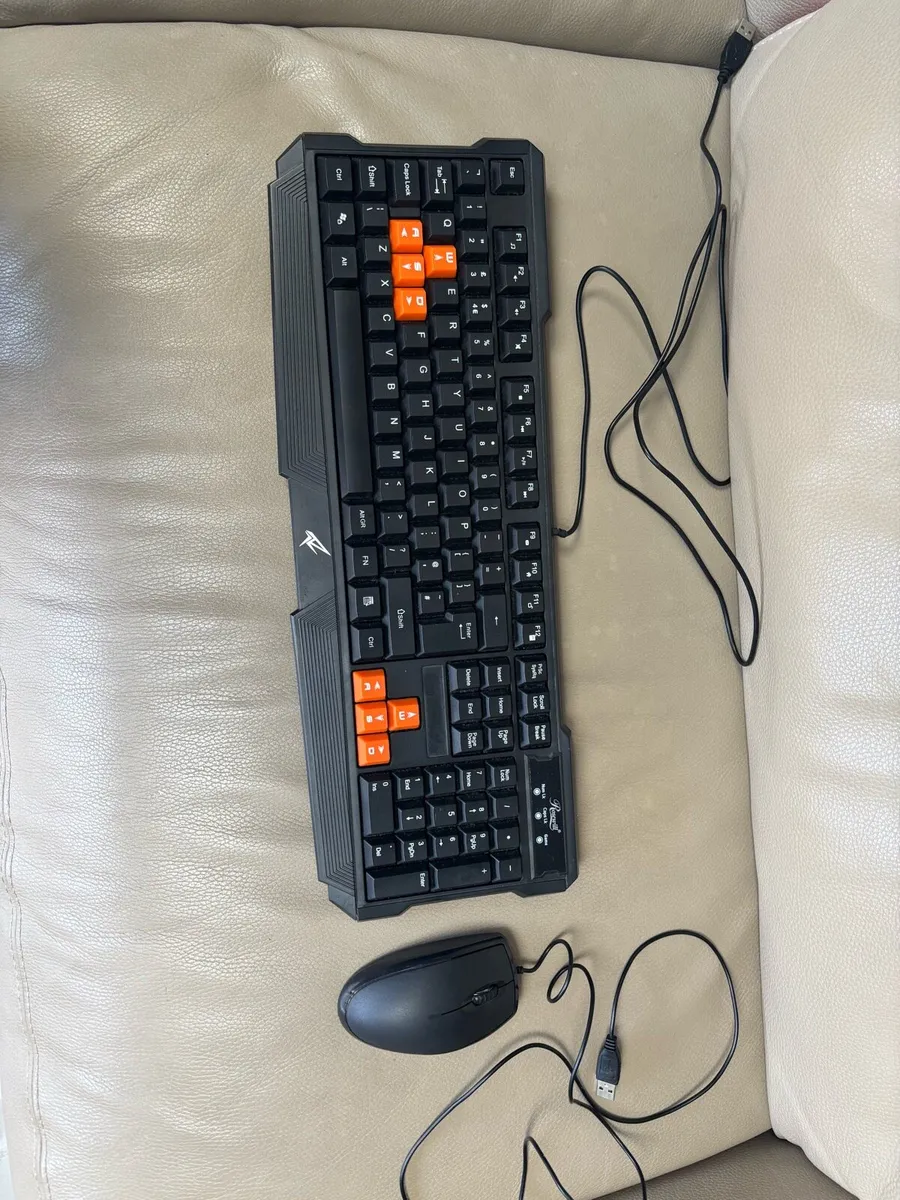 Keyboard and mouse