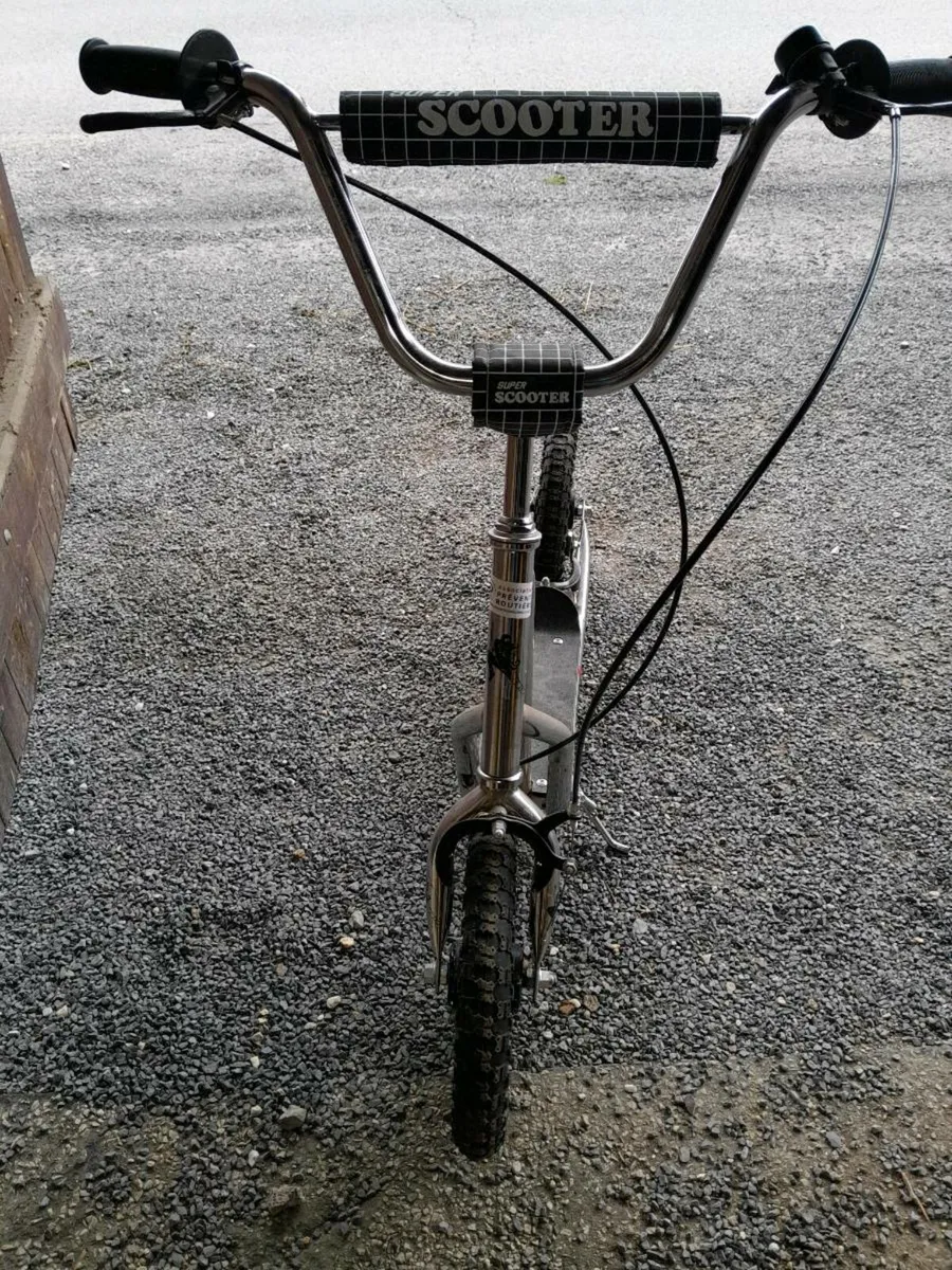 Vintage BMX ninja scooter - Image 4