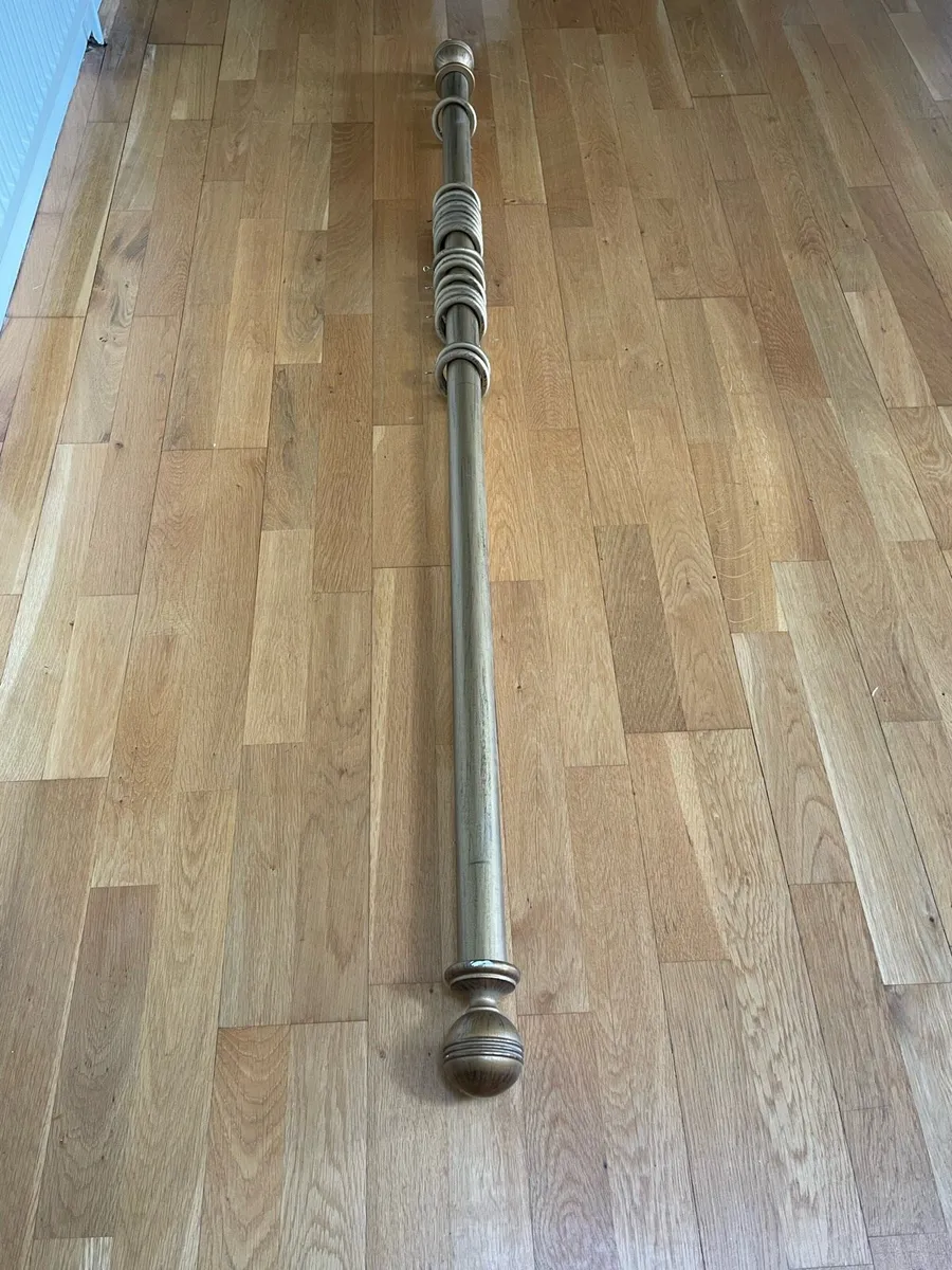 2 matching pairs of Rene Mackintosh design curtain - Image 4