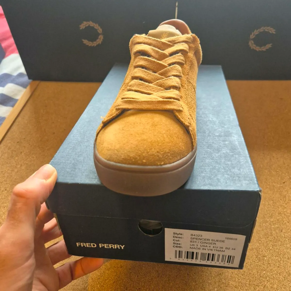 Lot 5x Fred Perry Shoes UK 4-7, Brand new - Image 4