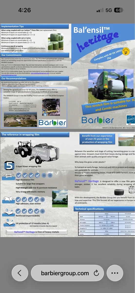 Silage wrap - Image 1