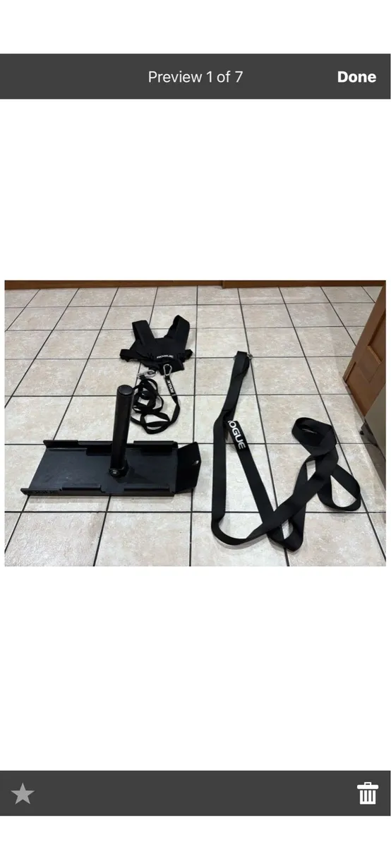 Rogue Gym Sled, Strap And Harness, Cheap, Read!!! - Image 1
