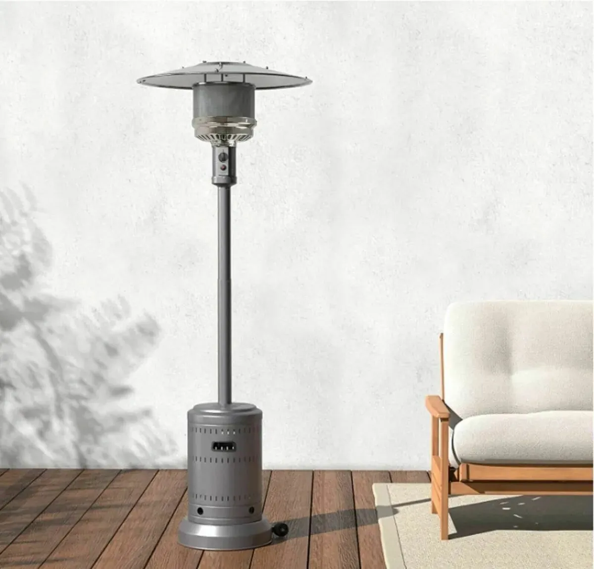 Commercial Gas Patio Heater with Wheels Propane - Image 3