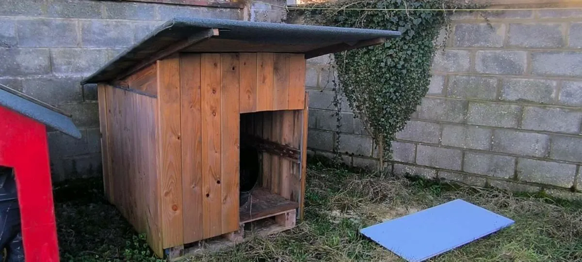 Large wooden dog kennel - Image 2