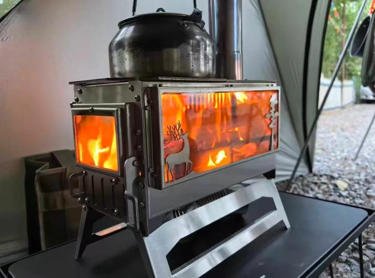 Portable Stainless Steel Stove - Image 1