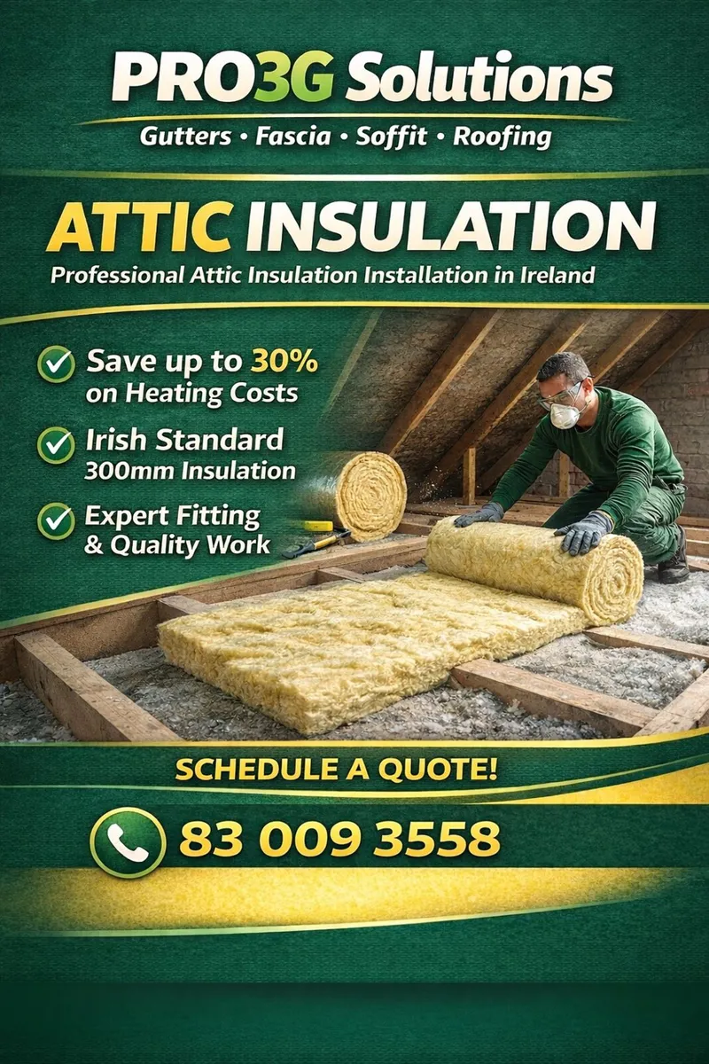 Attic insulation , attic flooring - Image 1