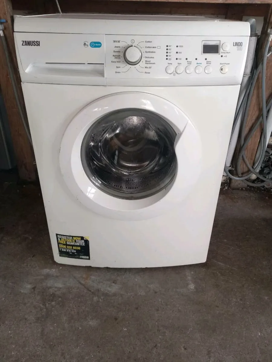 Zanussi 8kg washing machine - Image 1