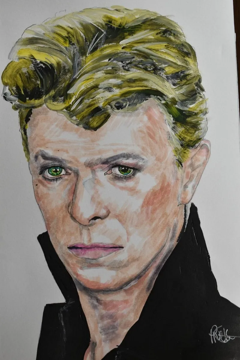 Original Hand-drawn pop culture wall art - Image 2