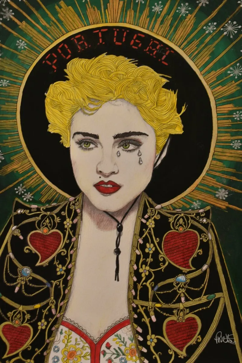 Original Hand-drawn pop culture wall art - Image 3