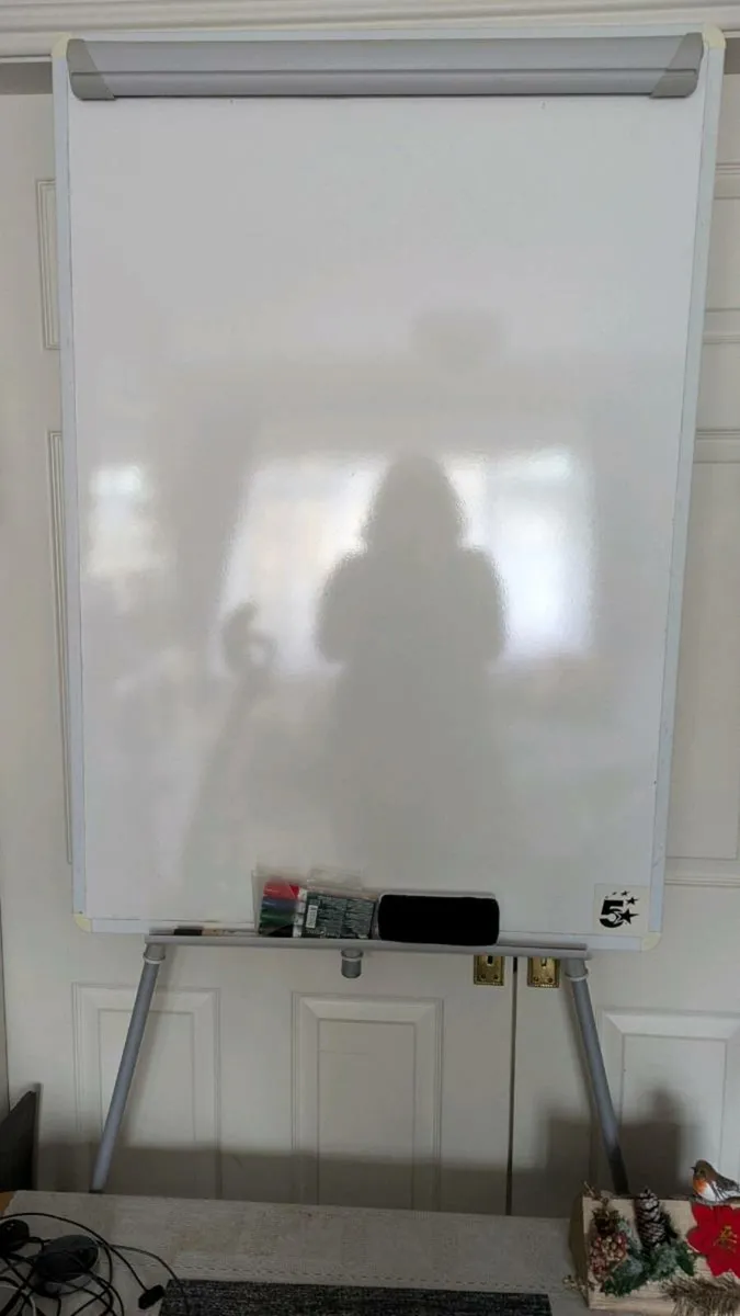 Whiteboard on Stand with Flipchart Holder – Like N