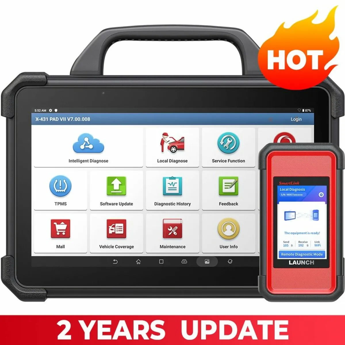 Launch X431 PAD VII Scanner Tool - Image 2