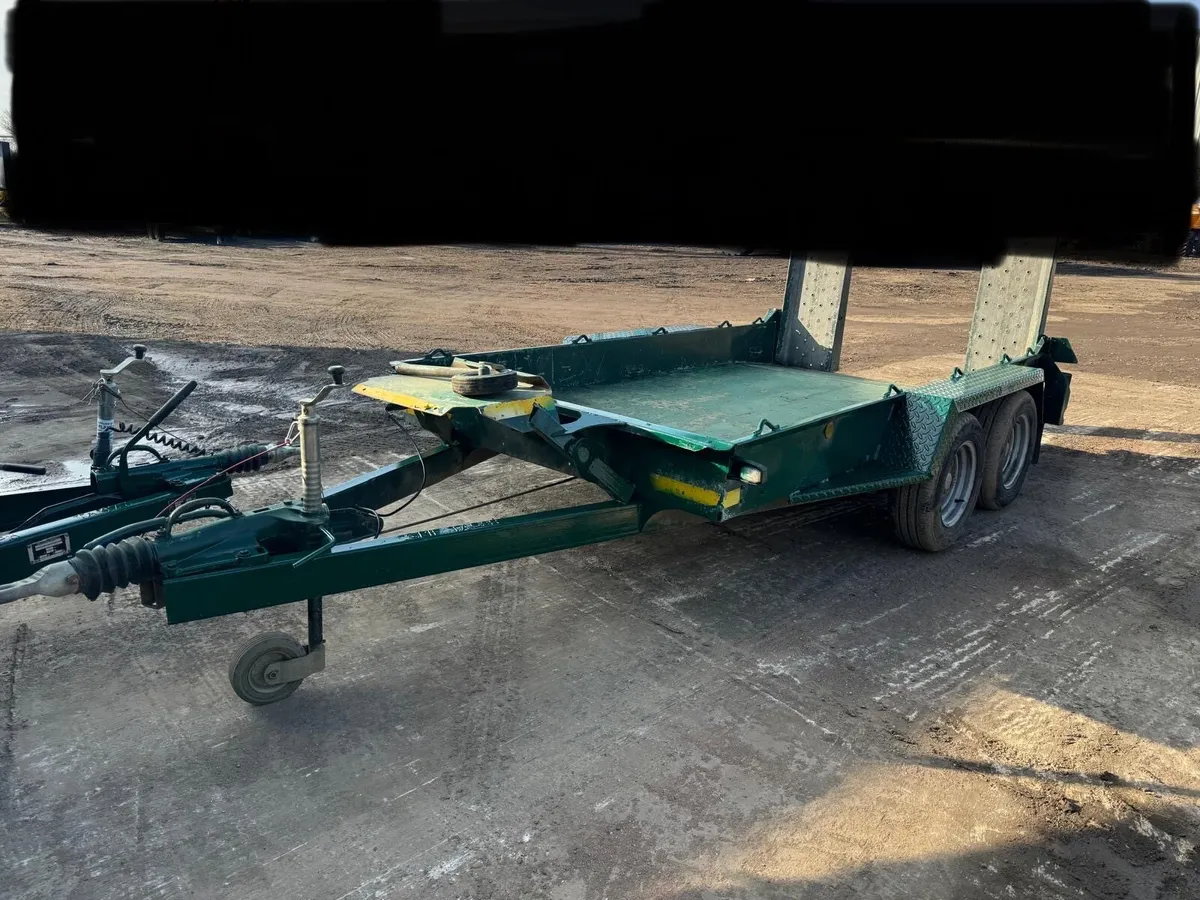 Ifor Williams plant trailer - Image 2