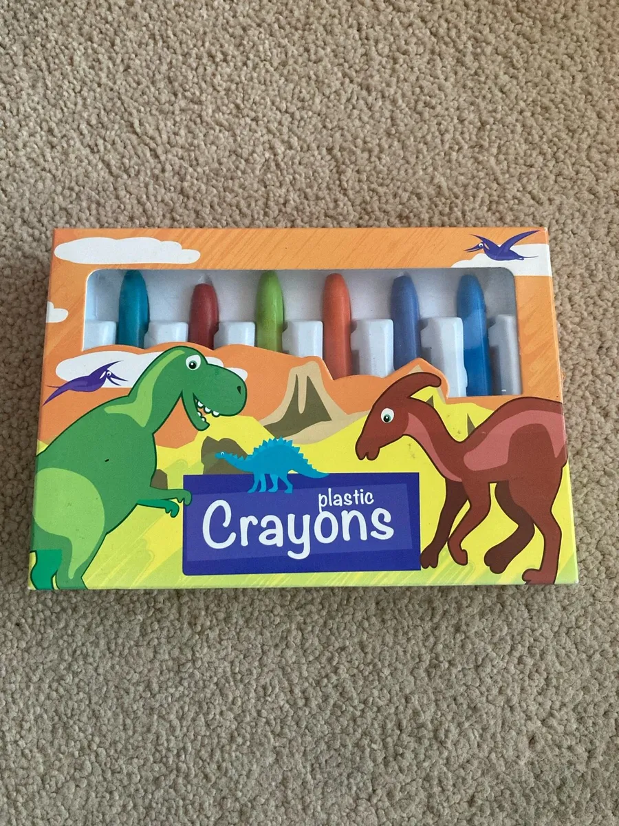 Dinozaur crayons - Image 1