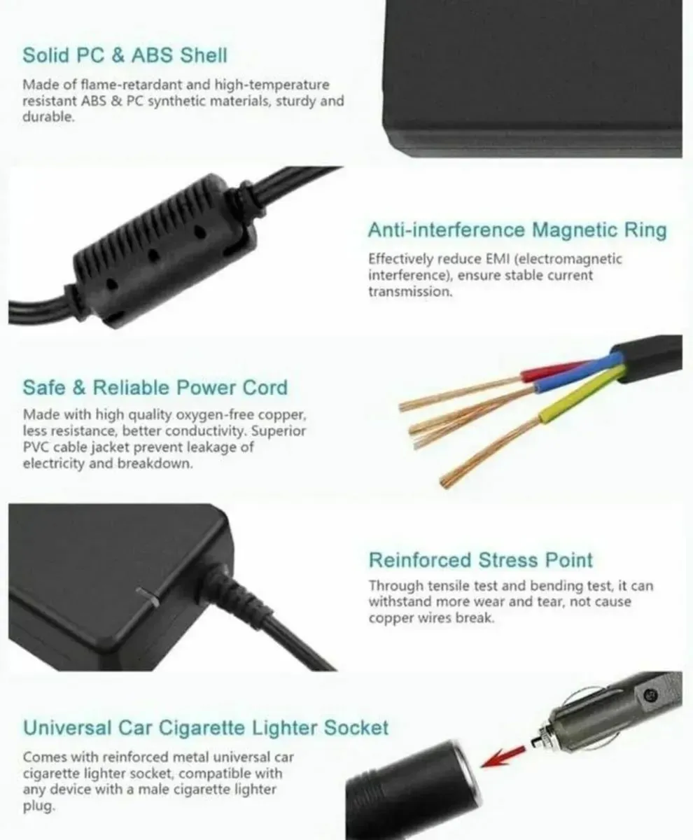 15A Diesel Heater Power Adapter 12V --240V - Image 2