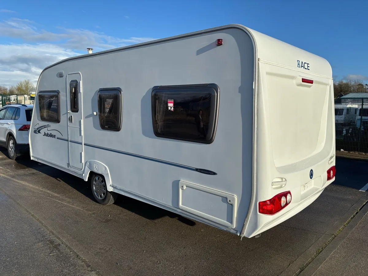 Ace jubilee  fixed bed caravan - Image 2