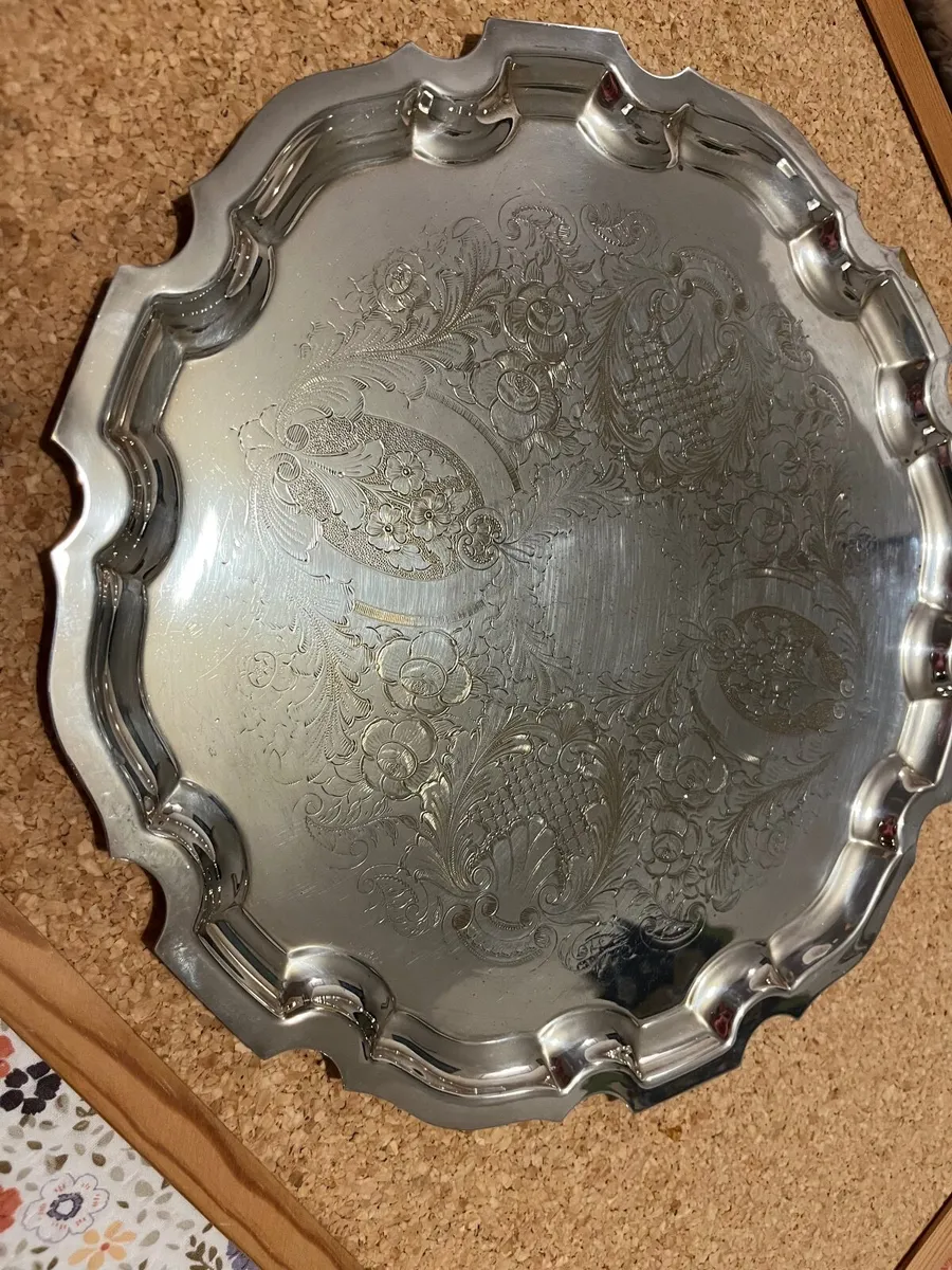 Silver platter - Image 1
