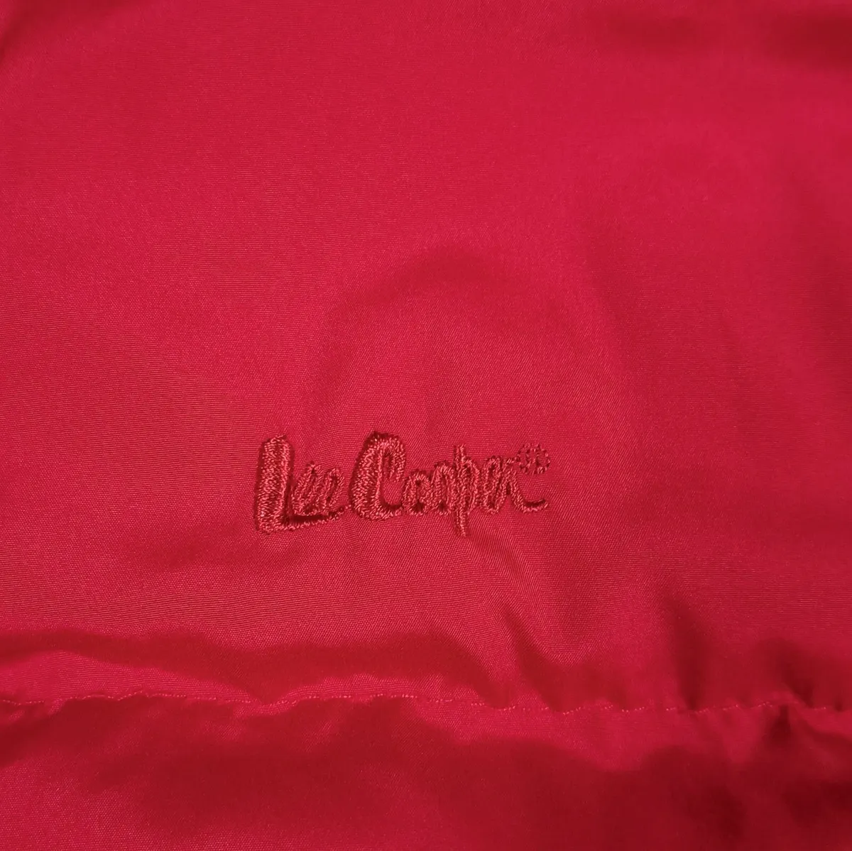 Lee Cooper Bright Red Hooded Puffer Coat 14UK/42EU - Image 4