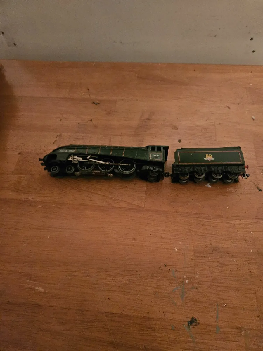 Hornby Dublo OO Gauge Silver King Steam Engine - Image 1