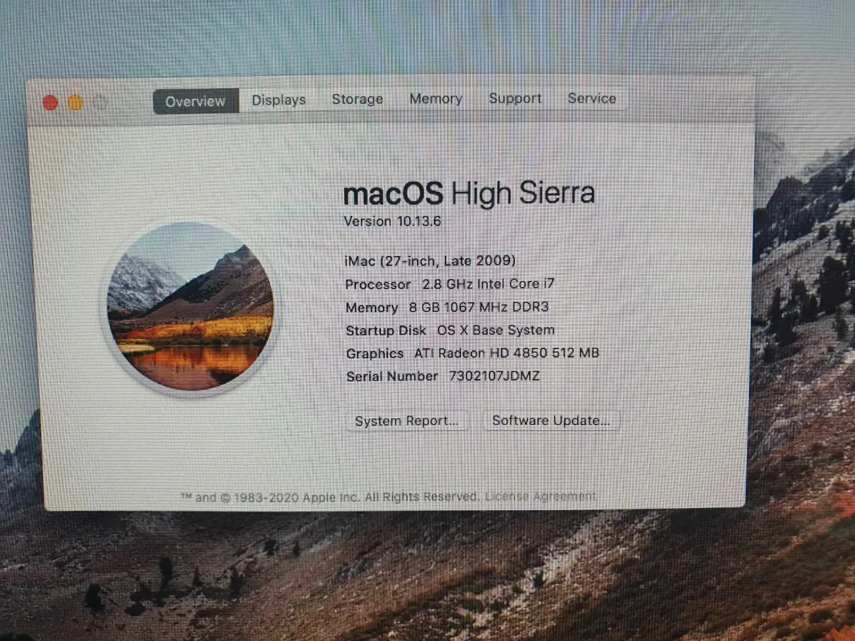 iMac 27 inch, (Late 2009) - Image 3