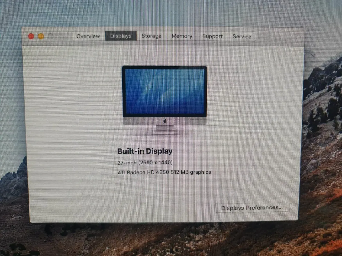 iMac 27 inch, (Late 2009) - Image 4